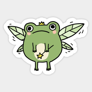 Frog fairy Sticker